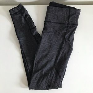 Lululemon Chevron Speed Tights